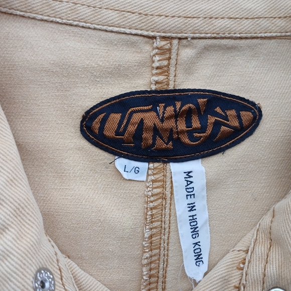 Umen Vintage Chore / Barn Full Snap  Jacket. Size L - Picture 8 of 12